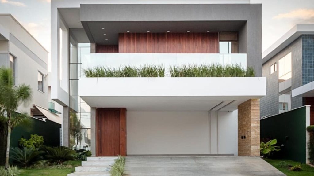 qué es una fachada de casa moderna